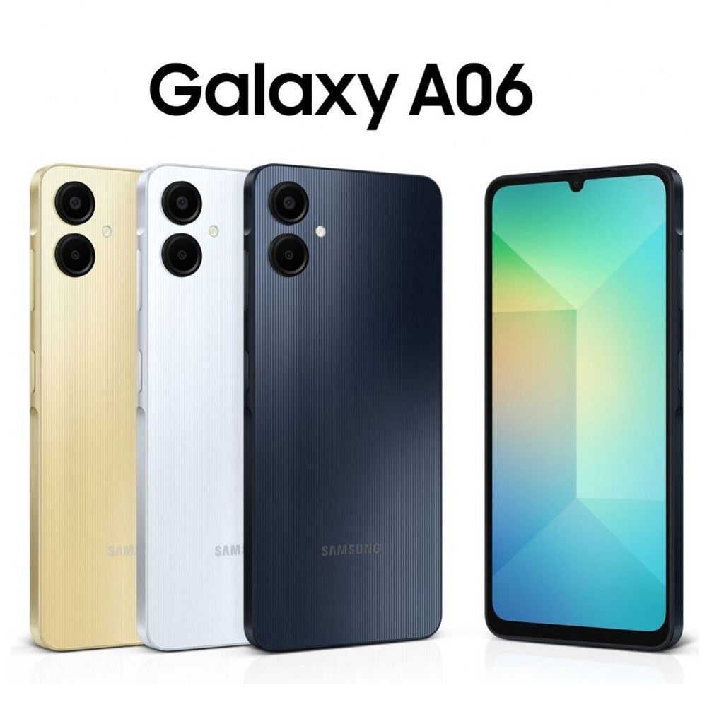 SAMSUNG Galaxy A06 4G LTE (128GB + 4GB) Unlocked 6.7″ Dual Sim